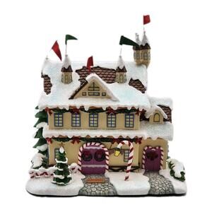 Hawthorne Village Rudolph's Christmas Town Santa and Mrs. Claus' Castle VTG 2003